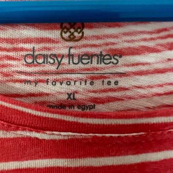 Daisy Fuentes striped top - Picture 3 of 3